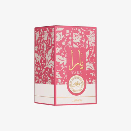 Lattafa Yara Candy Eau de Parfum 100ml Fruity Vanilla Amber Perfume for Women