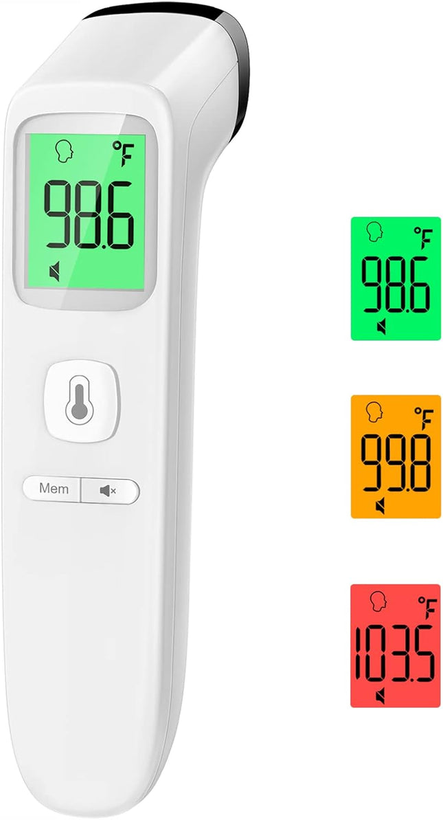 Accurate Baby & Adult Thermometer with Fever Alarm & Silent Mode