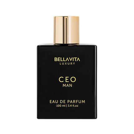 BellaVita Luxury CEO Man Eau de Parfum for Men 100ml Fresh Woody Amber Cologne