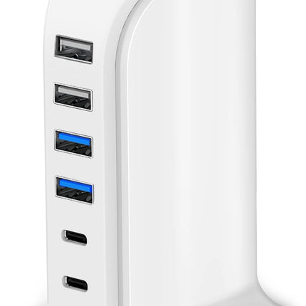 45W USB Charging Hub – Fast Charging Station for iPhone, iPad & Kindle