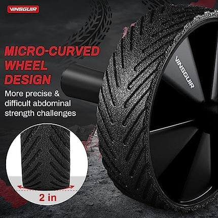 Ab Roller Exercise Wheel for Men Women Abdominal Workout Fitness Training