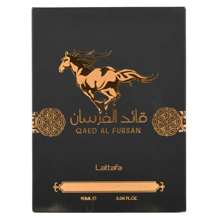 Lattafa Qaed Al Fursan Perfume Unisex 100ml Eau de Parfum Fruity Amber Woody Scent
