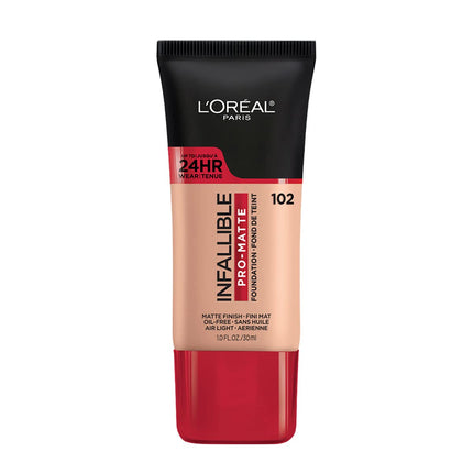 Infallible Pro Matte Liquid Foundation Shell Beige Longwear Makeup 1 fl oz