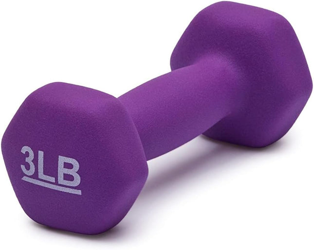 Neoprene Coated Dumbbells for Home Workout, Fitness and Muscle Toning