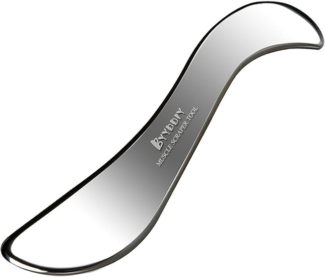 Stainless Steel Gua Sha Muscle Scraper Tool IASTM Massage Therapy Scar Care