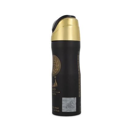 Lattafa Asad Perfumed Deodorant Spray for Men 200ml Spicy Vanilla Amber Fragrance