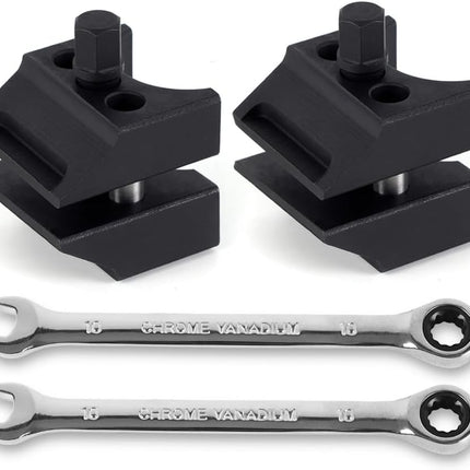 2PCS Suspension Strut Spreader Tool Steel Hub Steering Knuckle Split Removal Kit