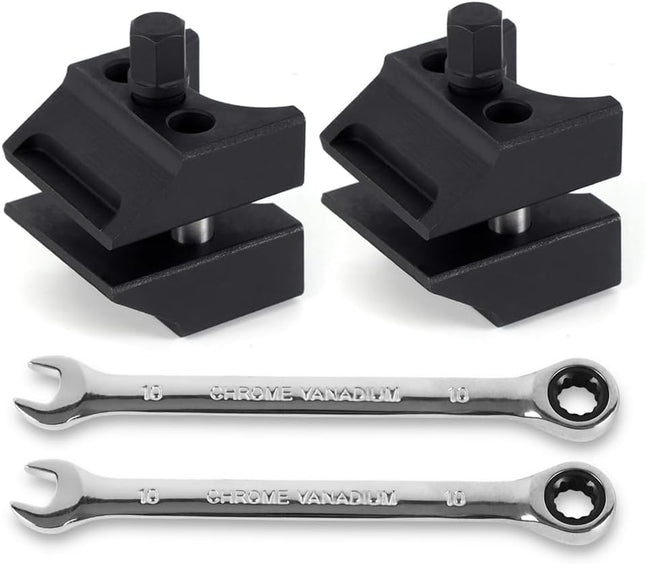 2PCS Suspension Strut Spreader Tool Steel Hub Steering Knuckle Split Removal Kit