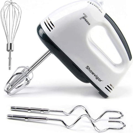 Electric Mixer for Baking – 7-Speed Handheld Mixer with 5 Accessories