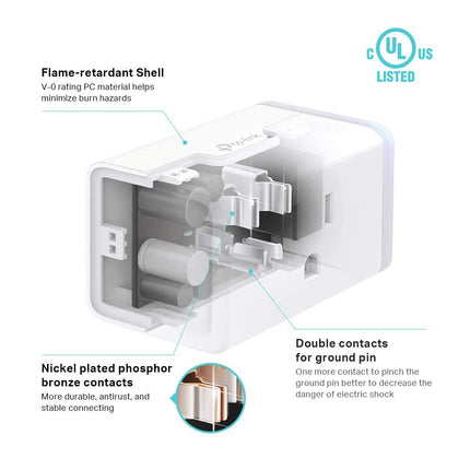 Smart WiFi Plug HS103P2 – Works with Alexa, Google Home, 2 Pack, White