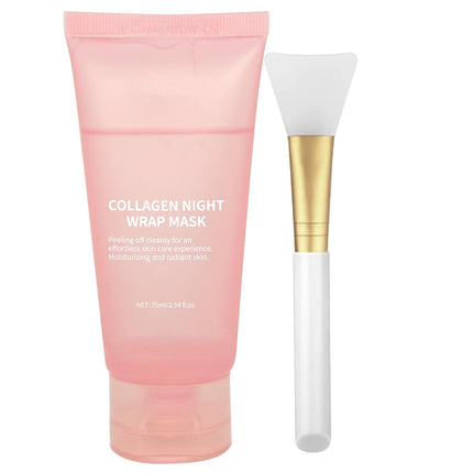Collagen Overnight Wrapping Peel-Off Mask – Skin Hydration & Firming (75ml)