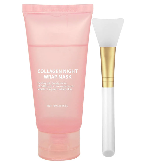 Collagen Overnight Wrapping Peel-Off Mask – Skin Hydration & Firming (75ml)