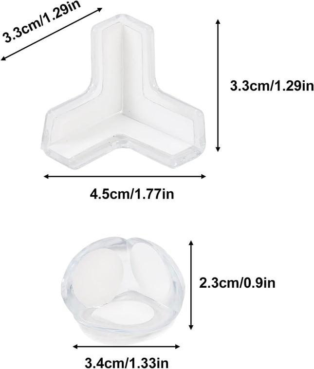 24 Pack Baby Corner Guards – Table & Furniture Edge Protectors