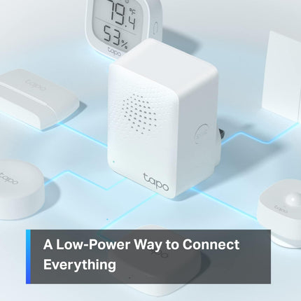 Smart Hub with Long-Range Wireless, 2.4GHz Wi-Fi & Tapo Sensor Support