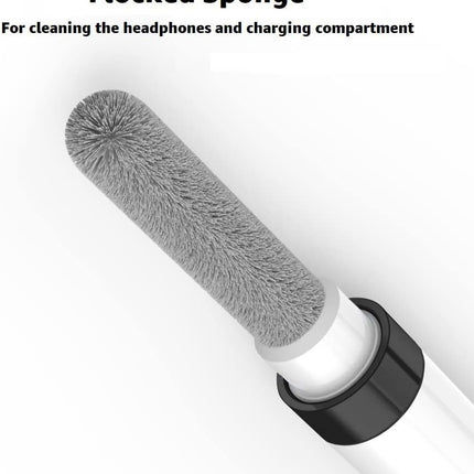 4-in-1 Earbud Cleaning Pen – Dual Brush Tool for AirPods & Wireless Headsets