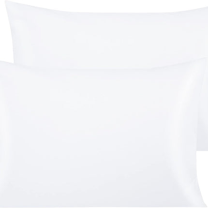 2-Pack Egyptian Cotton Queen Pillowcases – 500 Thread Count, Soft & Breathable