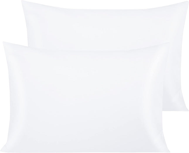 2-Pack Egyptian Cotton Queen Pillowcases – 500 Thread Count, Soft & Breathable
