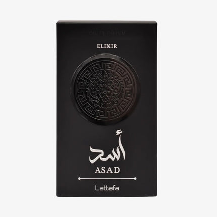 Lattafa Asad Elixir Perfume for Men 100ml Eau de Parfum Spicy Woody Amber Fragrance