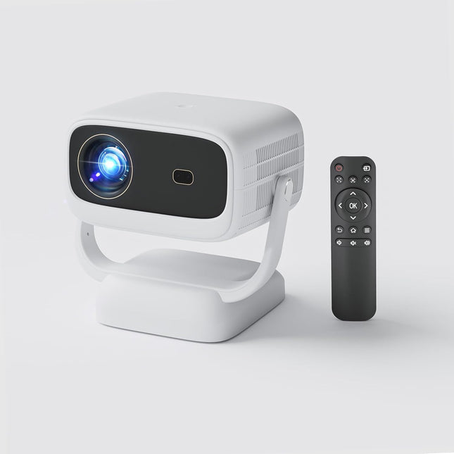 Mini Smart Projector for Indoor & Outdoor Cinema, WiFi/Bluetooth Enabled