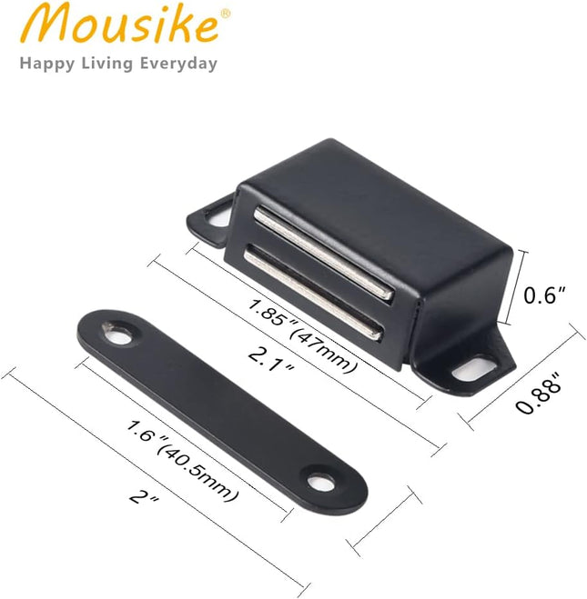4-Pack Cabinet Magnets – 30lb Strong Magnetic Door Latch for Kitchen & Closet