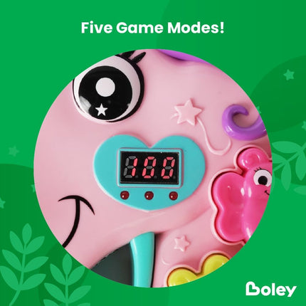Unicorn Whack-a-Mole Game – LED Score, 5 Modes, Lights & Sounds, Ages 3+
