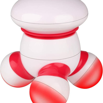 Mini Handheld Massager Portable Vibrating Body Massager with LED Light