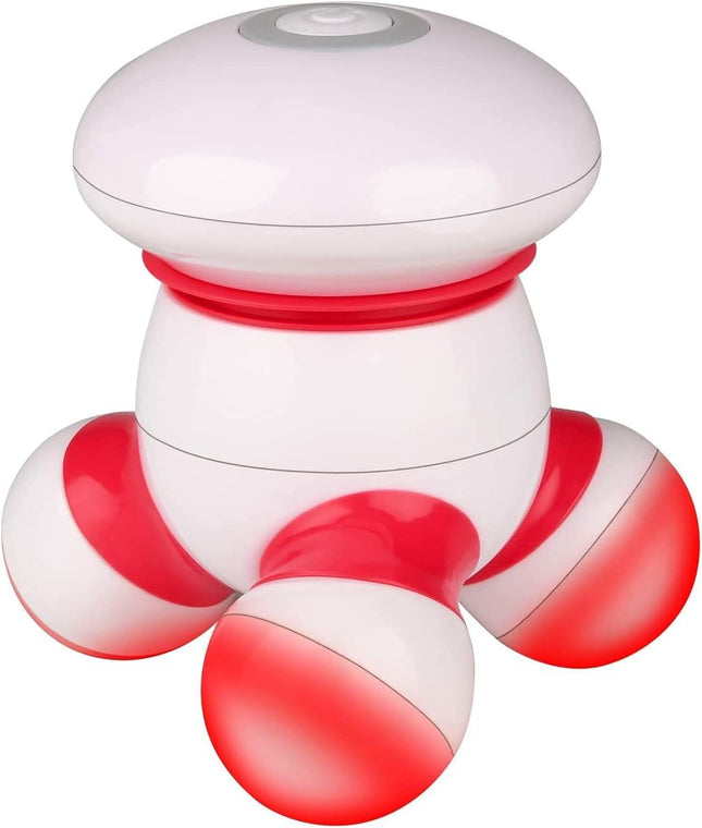 Mini Handheld Massager Portable Vibrating Body Massager with LED Light