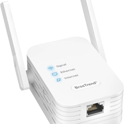 Universal WiFi to Ethernet Adapter – 300Mbps, RJ45 for Smart TV & Printer