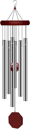 Memorial Wind Chimes – Outdoor Deep Tone, 6 Tuned Tubes, Personalized