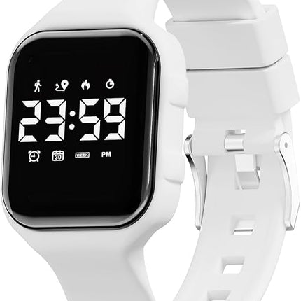 Kids Digital Sport Watch, Fitness Tracker, Alarm, Stopwatch, Waterproof