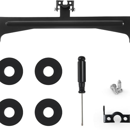 Universal Car Rear View Camera Bracket – Stainless Steel, Anti-Rust, 170° Adjustable