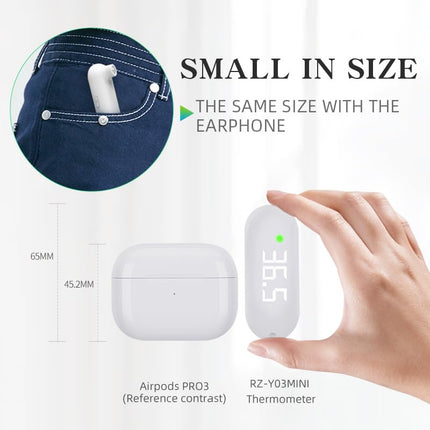 Rechargeable Non-Contact Forehead Thermometer – Fast 1-Second Reading