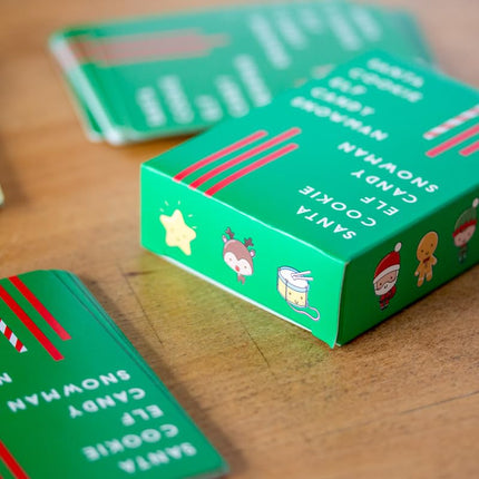 Christmas Edition Card Game – Fun for Kids, Teens & Adults, 2-8 Players