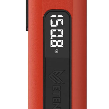 T300 Digital Tire Pressure Gauge – 3-200 PSI, Calibrated to ANSI B40.7 Grade 2A, Vivid Orange