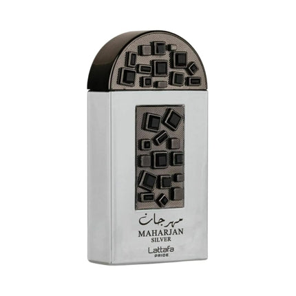 Lattafa Maharjan Silver Perfume Unisex 100ml Eau de Parfum Fresh Floral Fragrance