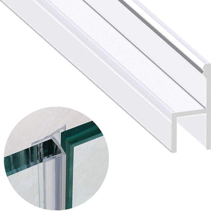 Shower Glass Door Seal Strip (120-Inch) – Silicone Sweep to Prevent Leaks