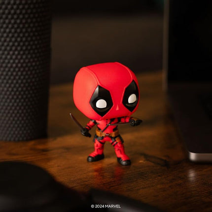 POP Marvel Deadpool & Wolverine Deadpool Vinyl Figure, Collectible Shelf Display