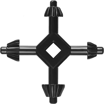 4 in 1 Drill Chuck Key Wrench – 1/4", 3/8", 1/2" for Drills, Drill Presses & Power Tools