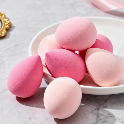 6PCS Latex-Free Makeup Sponge Set, Soft Beauty Blenders for Foundation & Concealer
