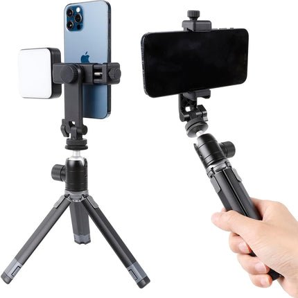 Universal Phone Tripod Mount Adapter 360° Rotation Holder for DSLR Camera