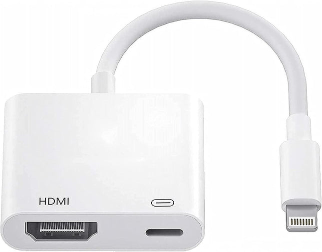 Lightning to HDMI Adapter for iPhone & iPad – MFi Certified 1080P