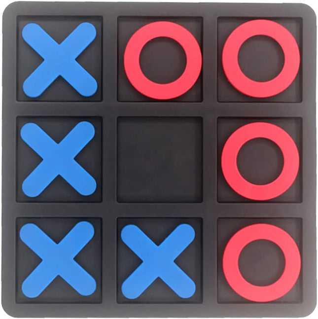 Tic Tac Toe Board Game, Classic Family Game for Kids & Adults