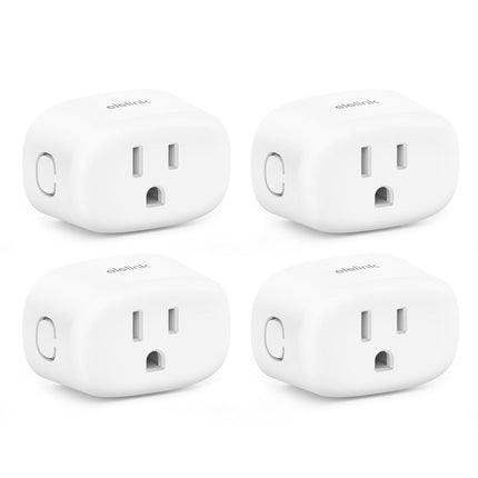 4-Pack Smart Plugs – WiFi Outlet, Alexa & Google Compatible, Timer & Remote