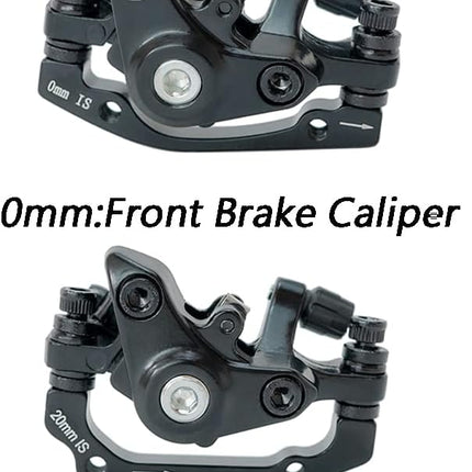 1 Pair Bike Mechanical Disc Brake Calipers, Front Rear Universal MTB Road Folding Bikes