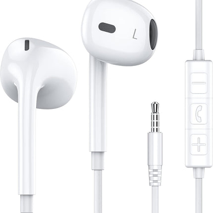 Wired Earbuds with Microphone 3.5mm Jack In-Ear Headphones for Devices