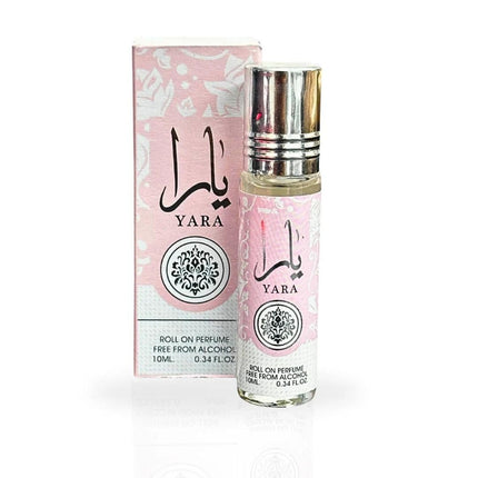 YARA Roll-On Perfume Oil CPO 10ml 0.34oz Vanilla Musk Orchid Tangerine Gourmand