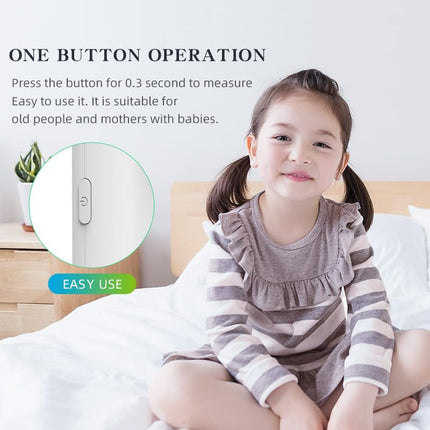 Rechargeable Non-Contact Forehead Thermometer – Fast 1-Second Reading