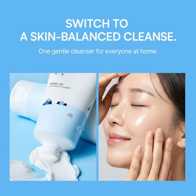 1025 Dokdo Cleanser 5.07 Fl Oz Low pH Face Wash Sensitive Skin Korean Skincare