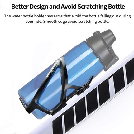 2-Pack Bike Water Bottle Cages – Ultra-Light Bottle Holder for Cycling