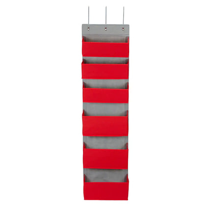 6 Pocket Over the Door Organizer – 7x15x57 Inch Hanging Storage Rack